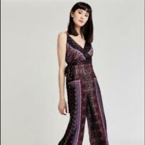 Free People Cabbage Rose Jumpsuit